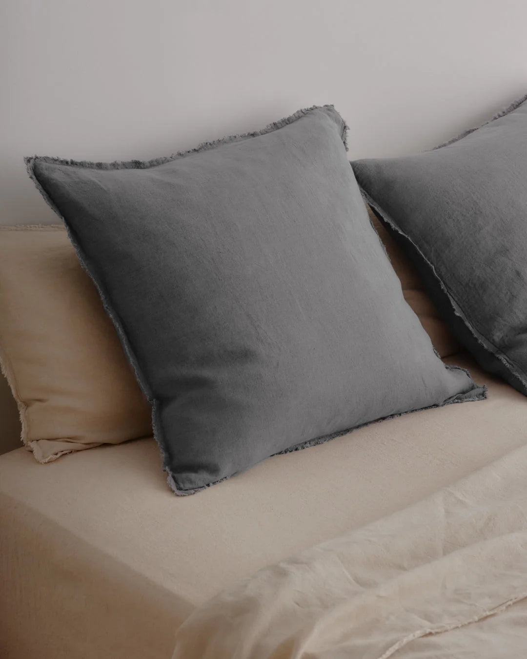 Flocca Linen Pillowcase - Euro Size