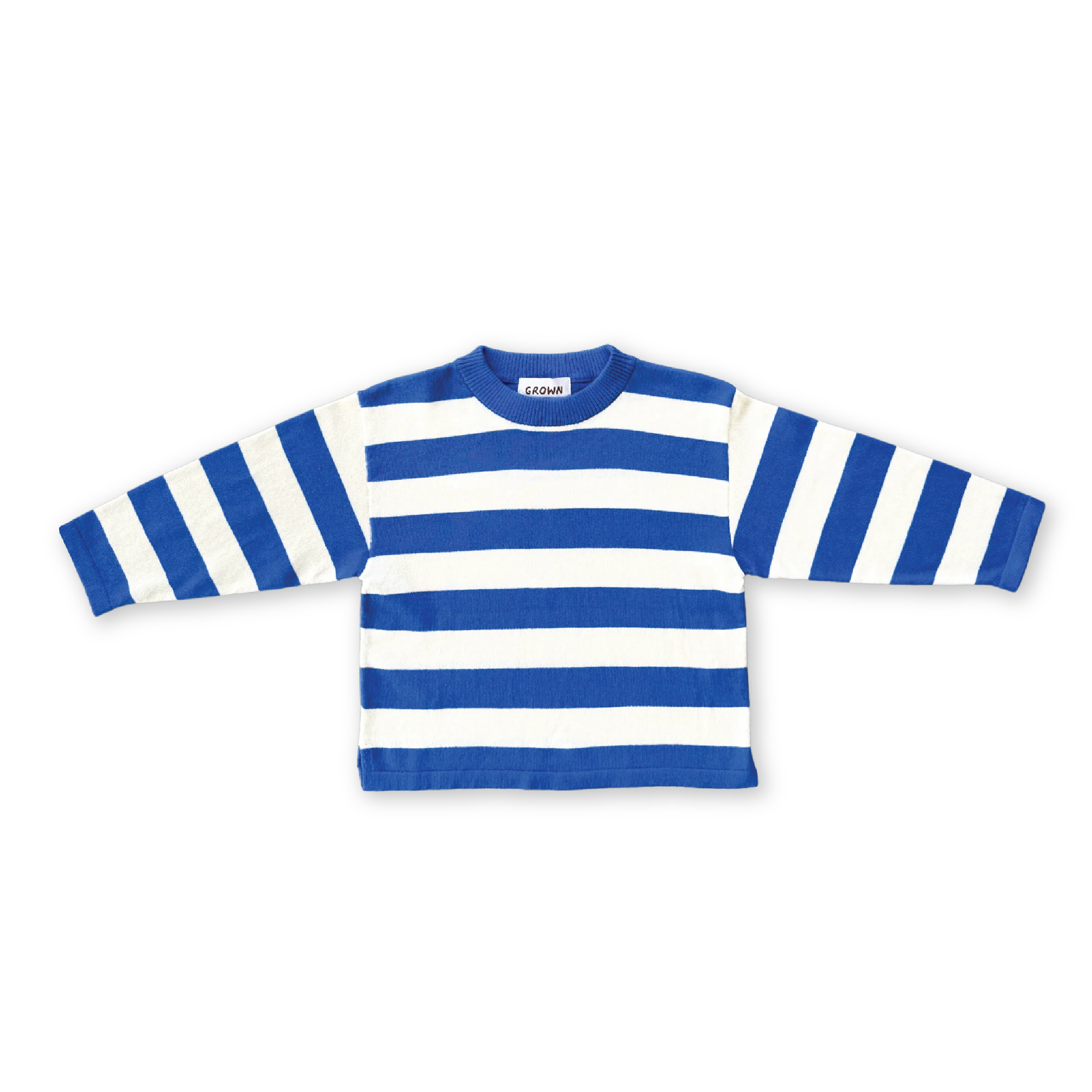 Stripe Long Sleeve Tee - Sea