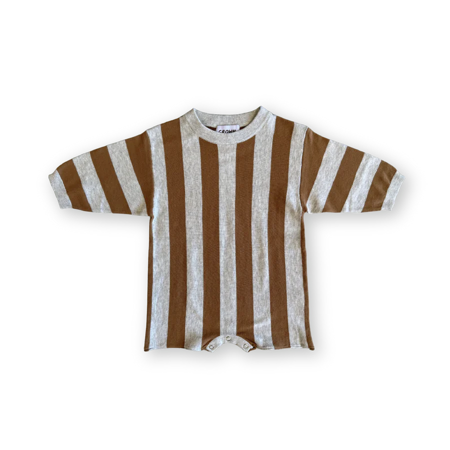 Vertical Stripe Romper