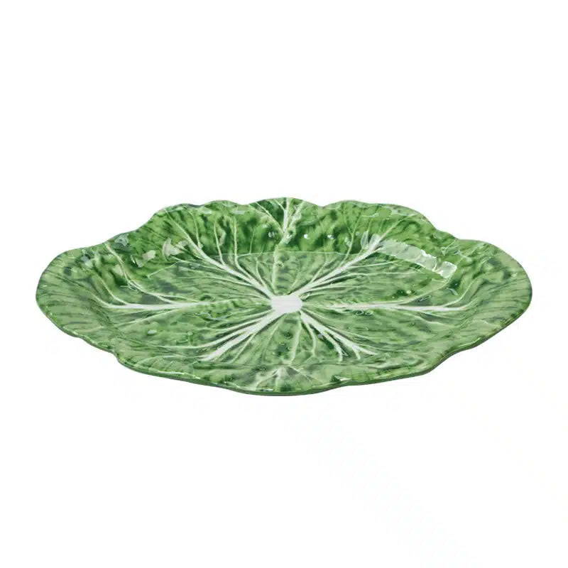 Melamine Cabbage Oval Platter  40cm