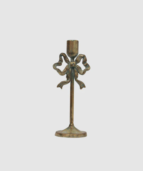 Bow Design Candleholder Medium