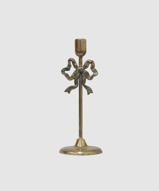Bow Design Candleholder Large