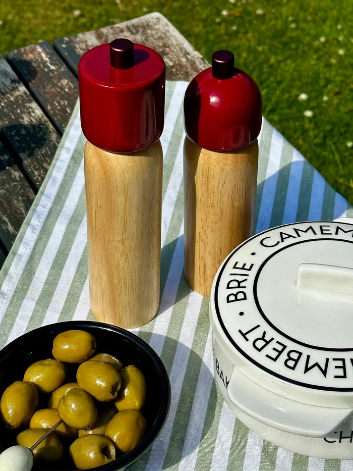Salt & Pepper Grinder - Red & Red | Large
