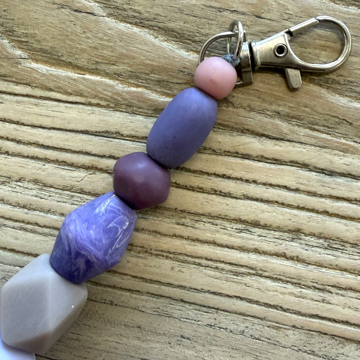 Chunky Resin Keyring