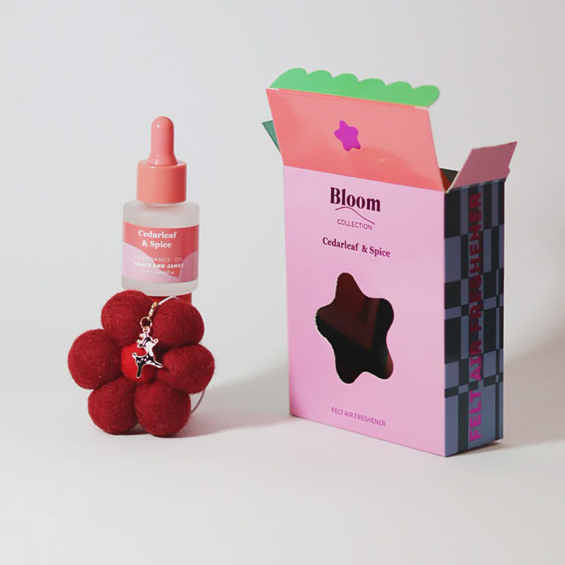 Cedarleaf & Spice- Felt Air Freshener