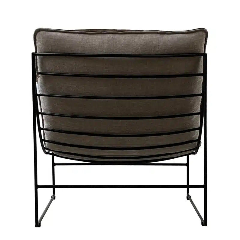 Leonardo Leather Lounge Chair - Mexico Brown + Chai