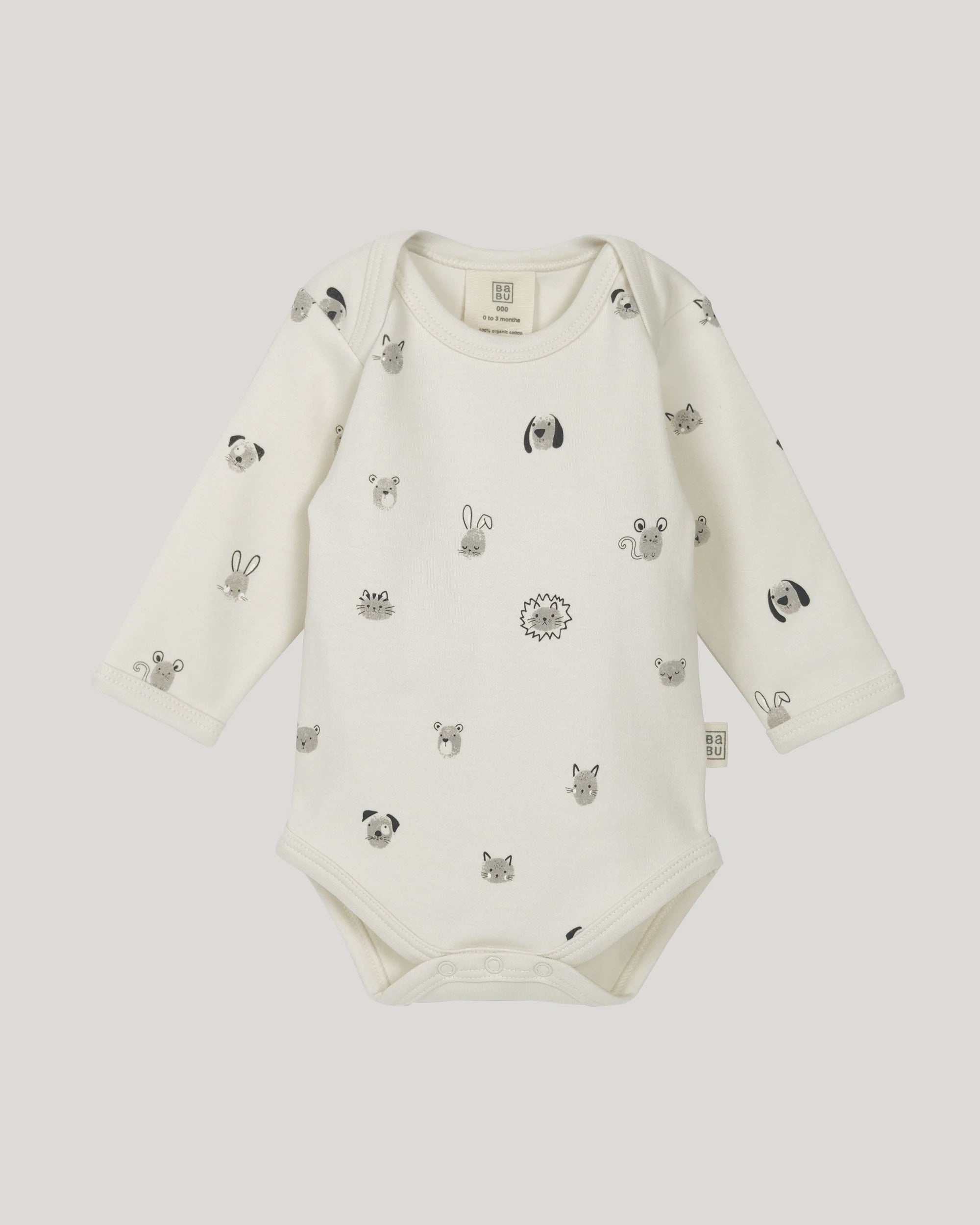 Bodysuit Long Sleeve - Fingerprint Friends