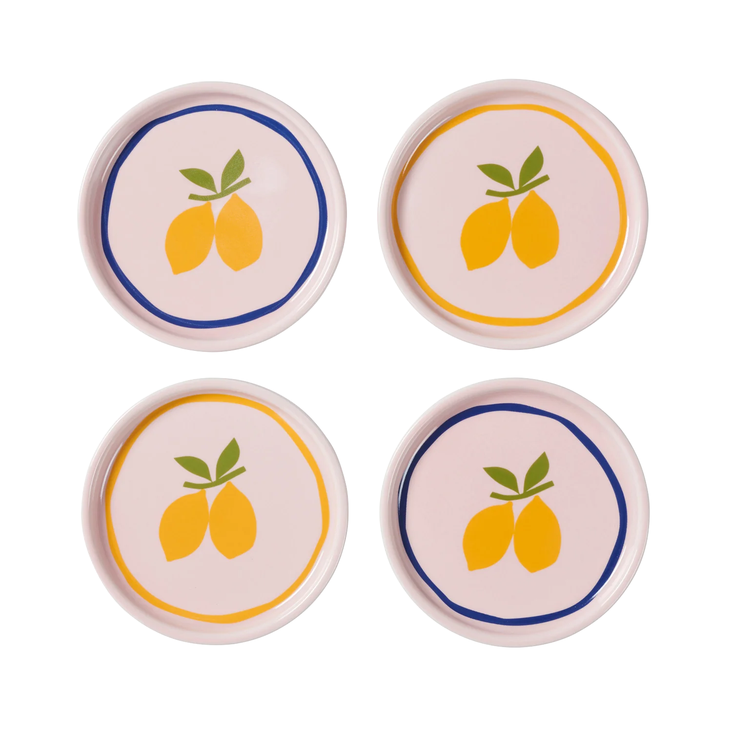 Pink Lemon Coasters