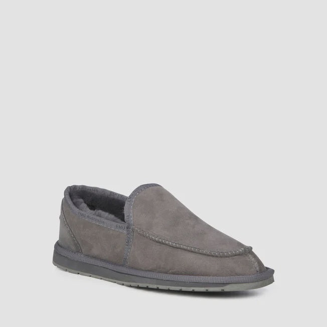 Platinum Hume Slipper - Charcoal