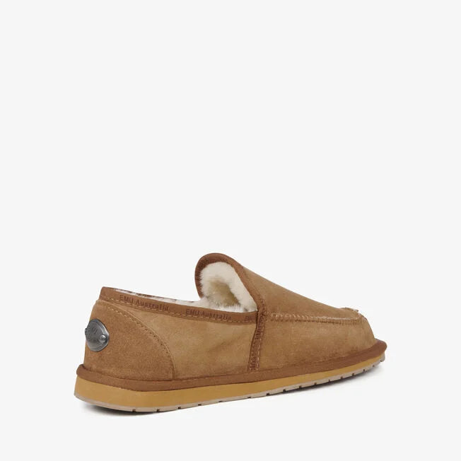 Platinum Hume Slipper - Chestnut