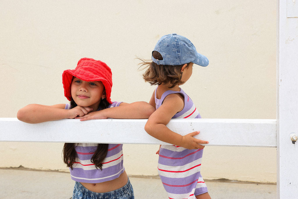 Daisy Denim Kids Cap