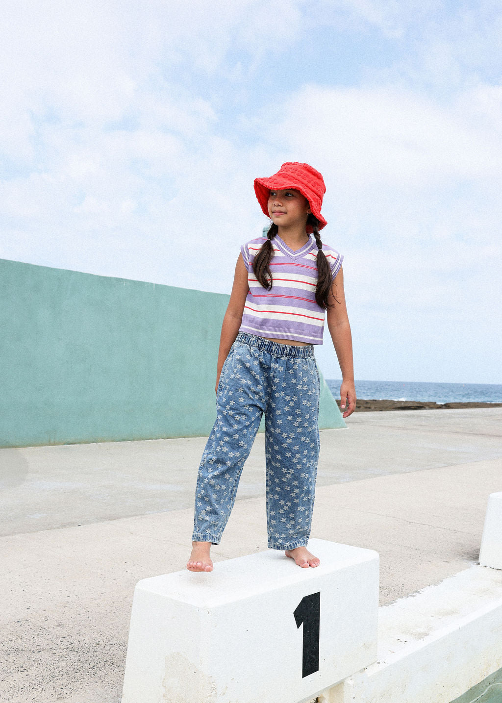 Daisy Denim Balloon Pant
