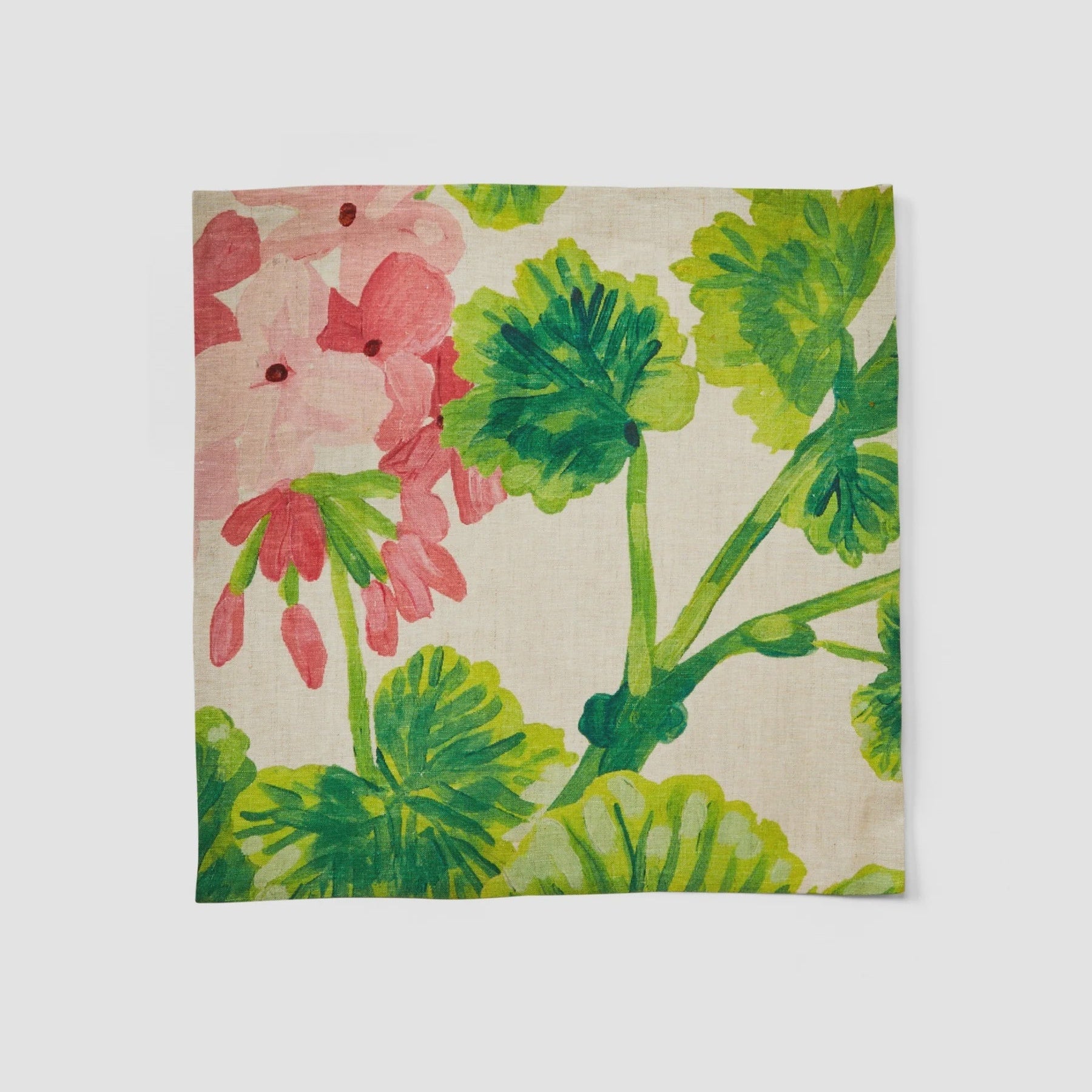 Geranium Multi Linen Napkins - Set of 4