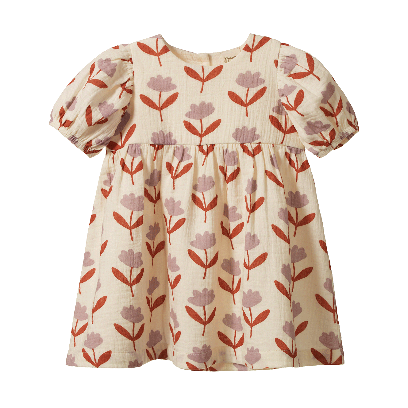 ALBERTINE DRESS MUSLIN - Fleurette Print