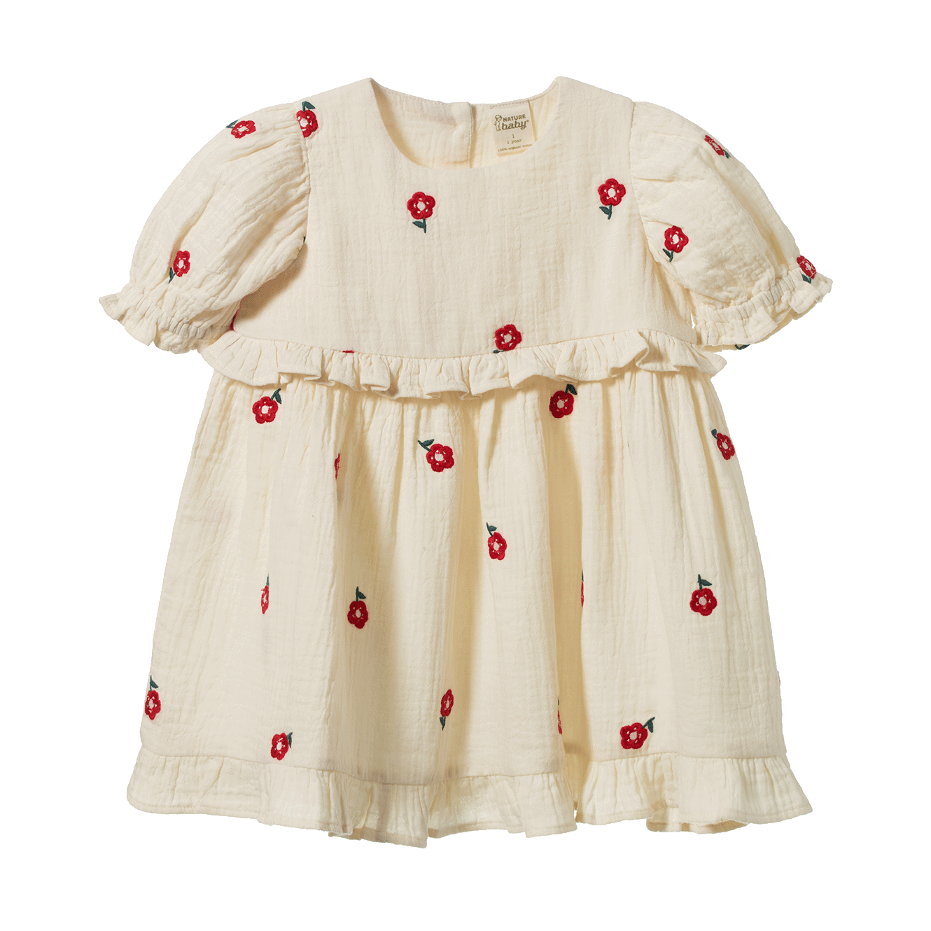 VALENTINA DRESS - Red Flora