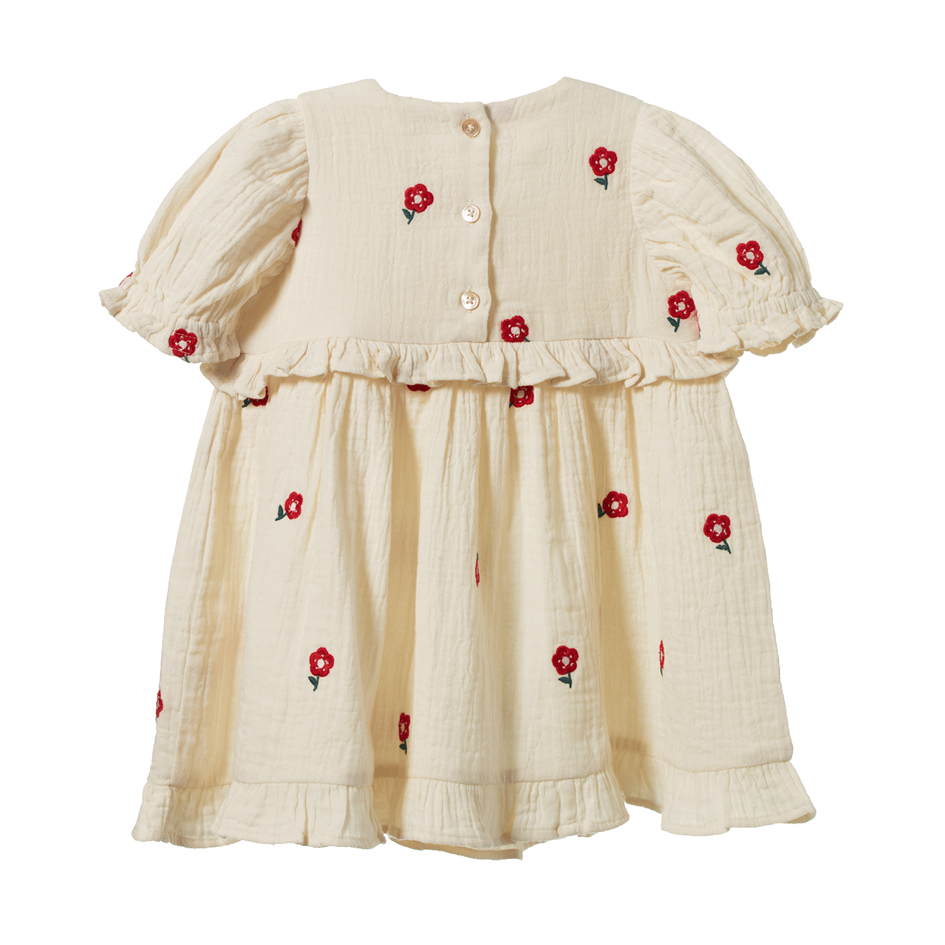 VALENTINA DRESS - Red Flora