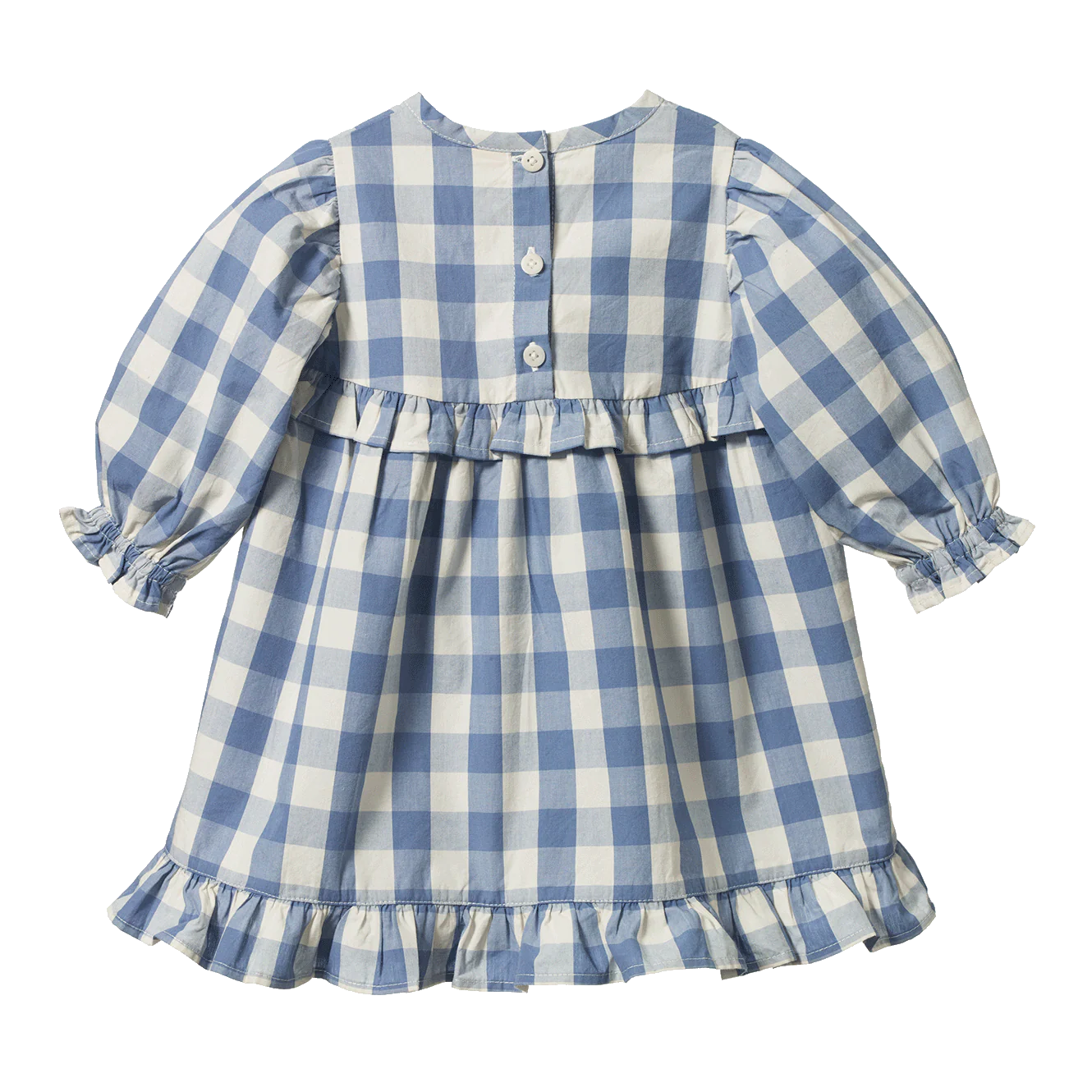 NORA DRESS - Bluebelle Check