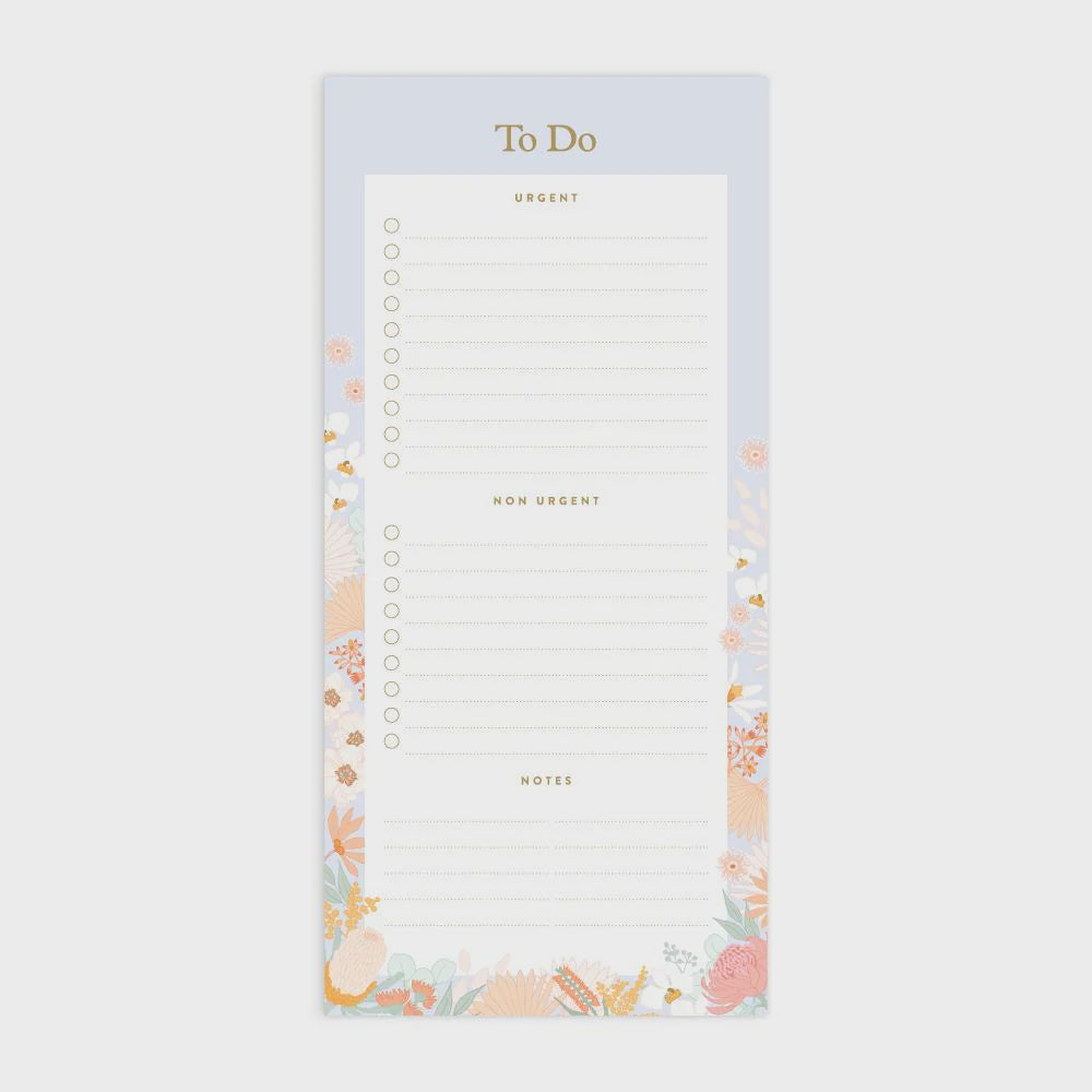 Floribunda To Do Magnet Notepad