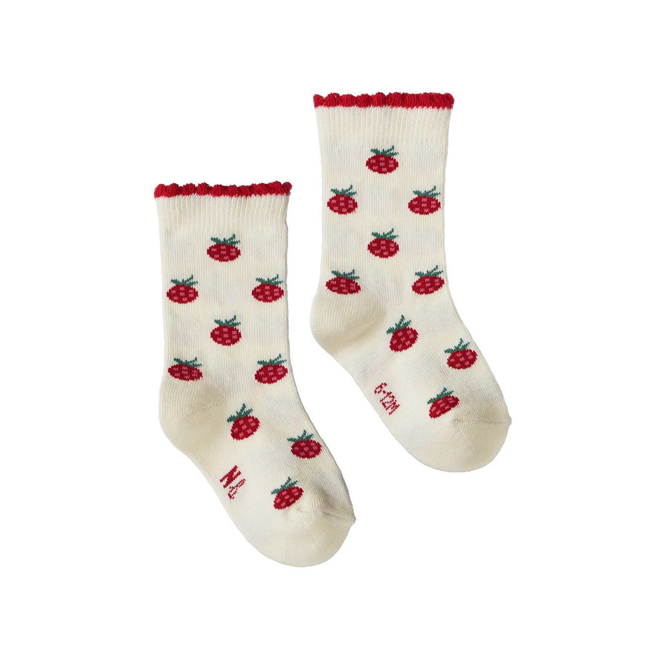 ORGANIC COTTON SOCKS - Raspberries
