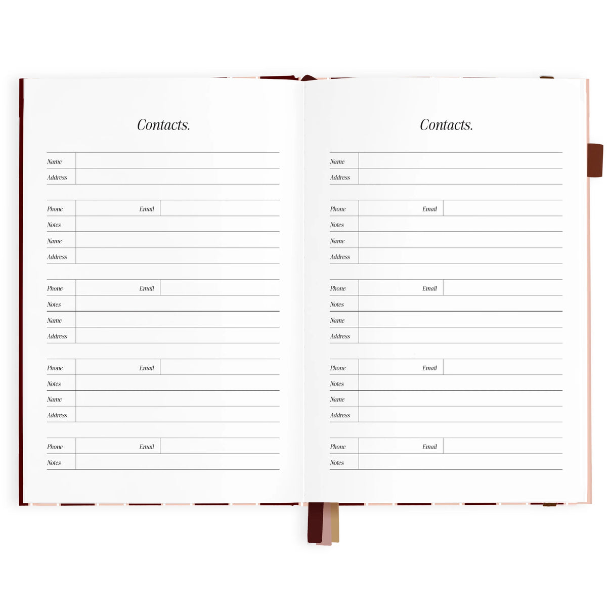 2027 A5 Vertical Planner - Sorrento