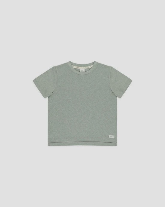 Cove Essential Tee || Heathered  Eucalyptus