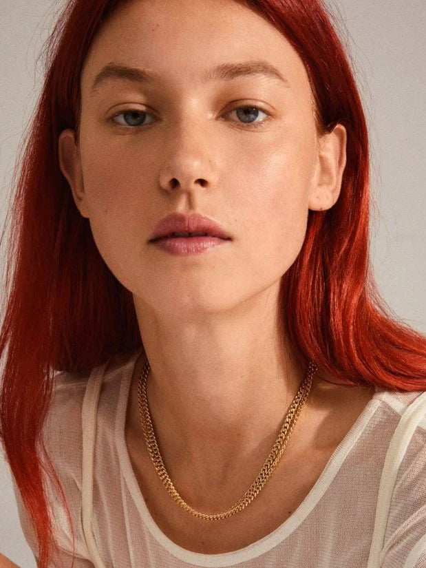Blossom Curb Chain Necklace