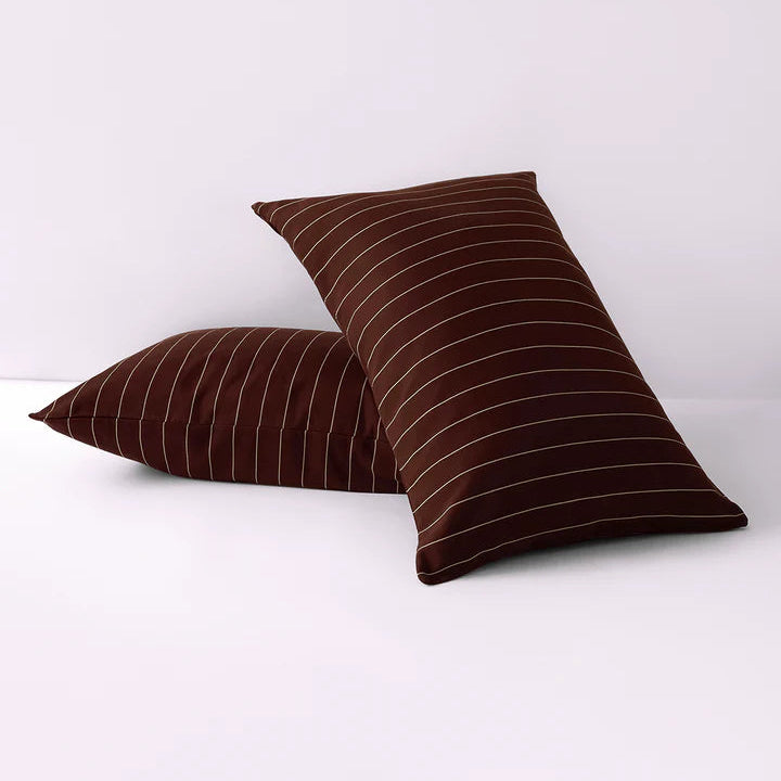 Pillowcase Pair - Mahogany