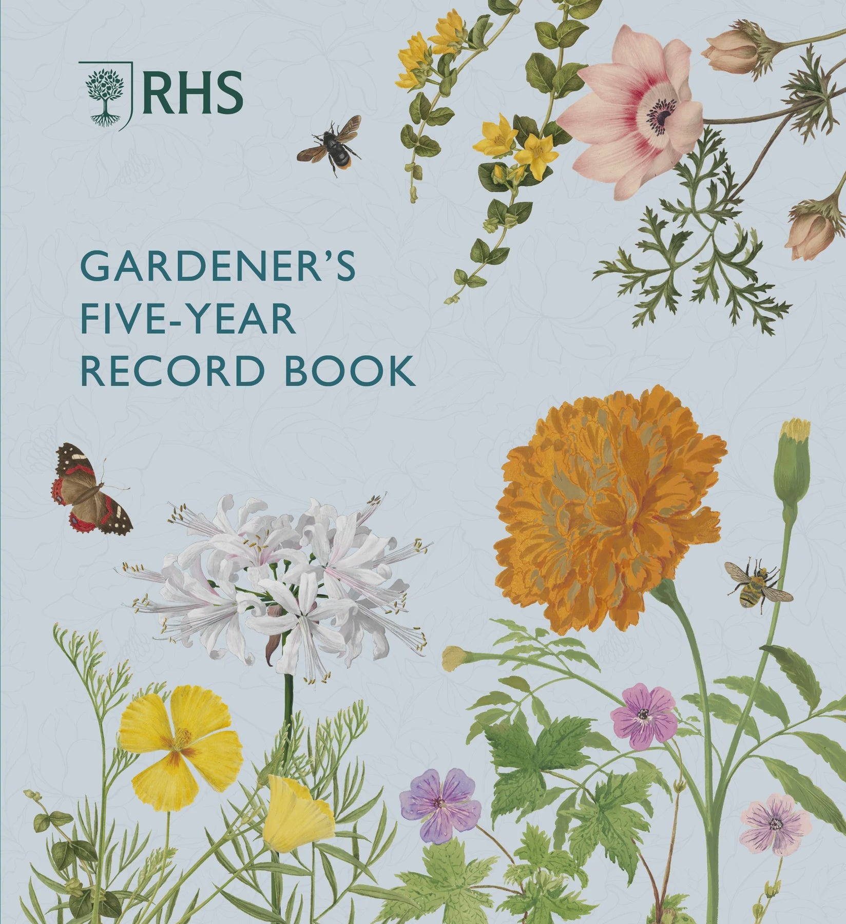 Gardener's Five Year Record Book