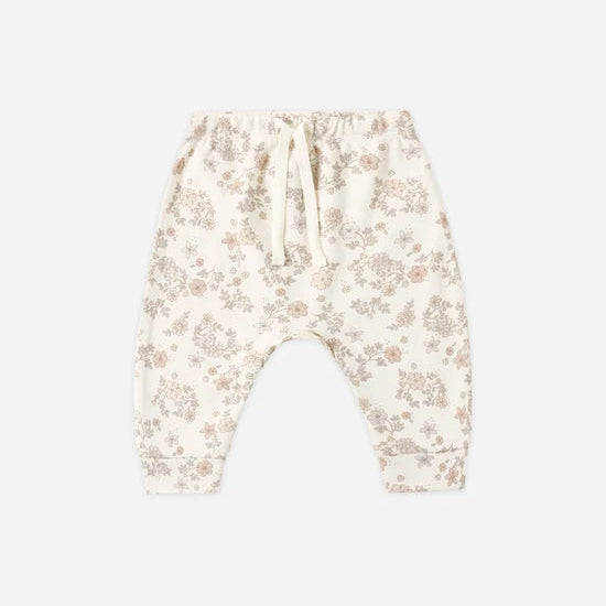 Drawstring Pant Floral Vine