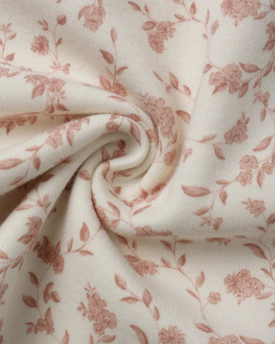 LONG SLEEVE TEE || FRENCH GARDEN - IVORY