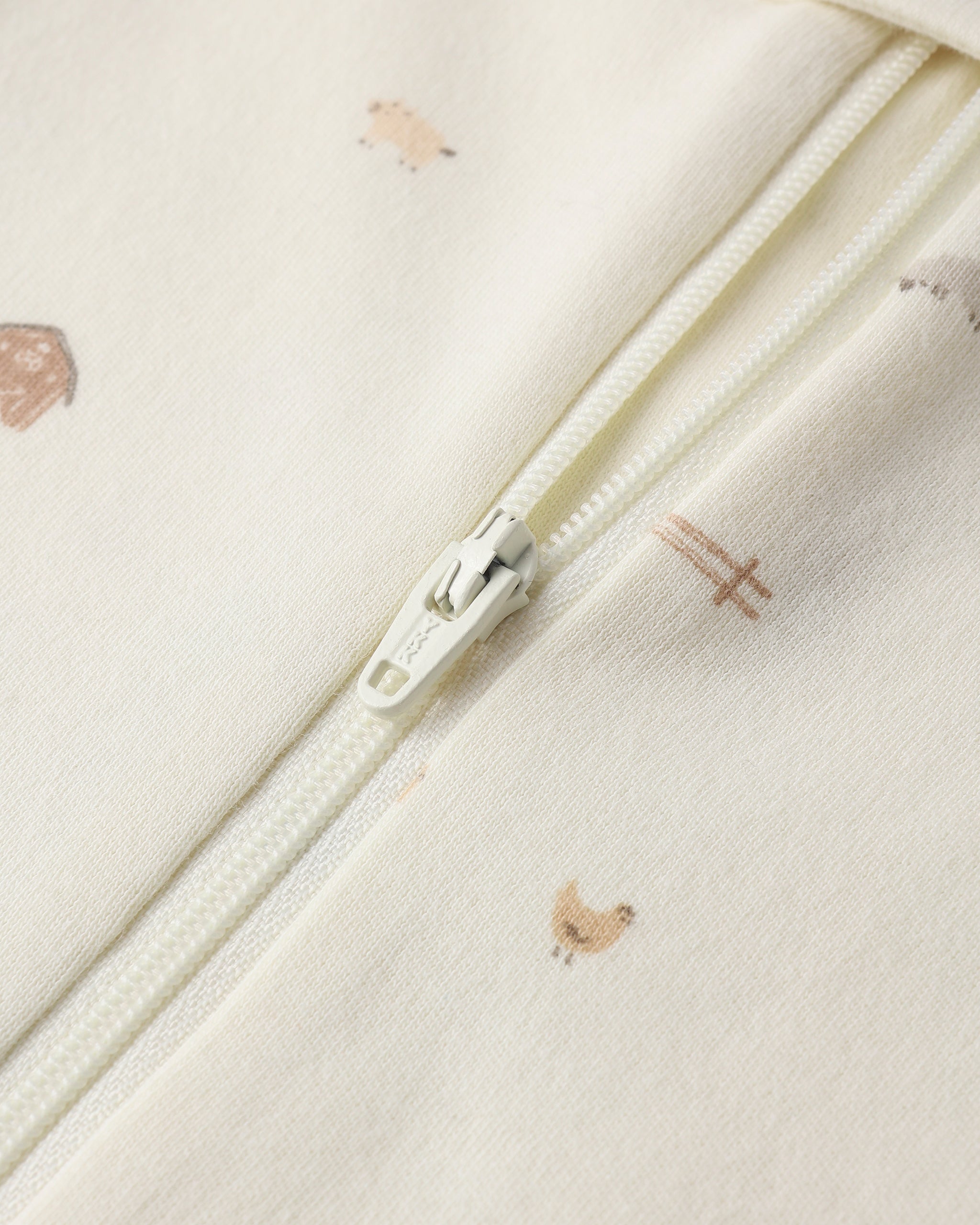 Zip Longsleeve Sleeper || Farm - Addy & Lou