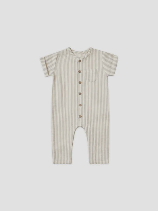 Charlie Jumpsuit - Ash Stripe