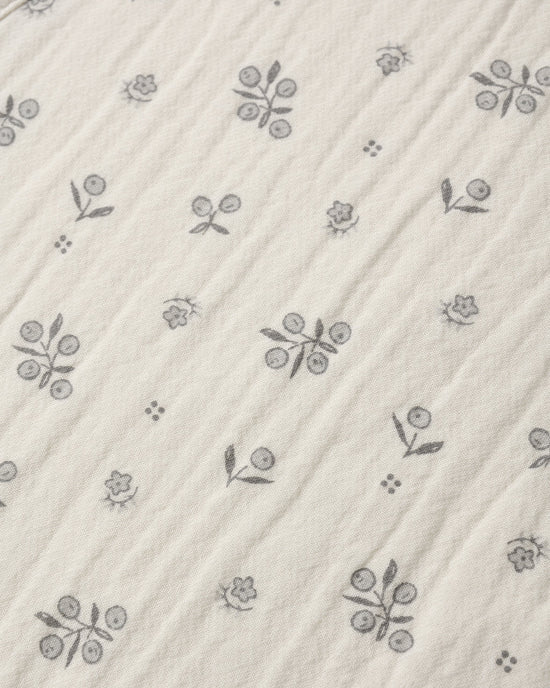 Burp Cloth, 2 Pack Winter Berry, Blue Gingham