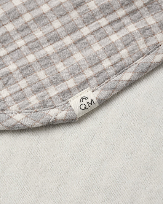Burp Cloth, 2 Pack Winter Berry, Blue Gingham
