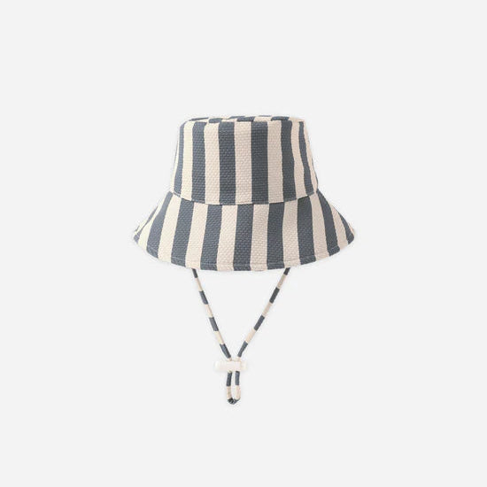 Bucket Hat || Retro Stripe Ocean