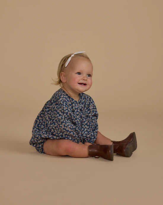 Gwen Romper - Blue Floral