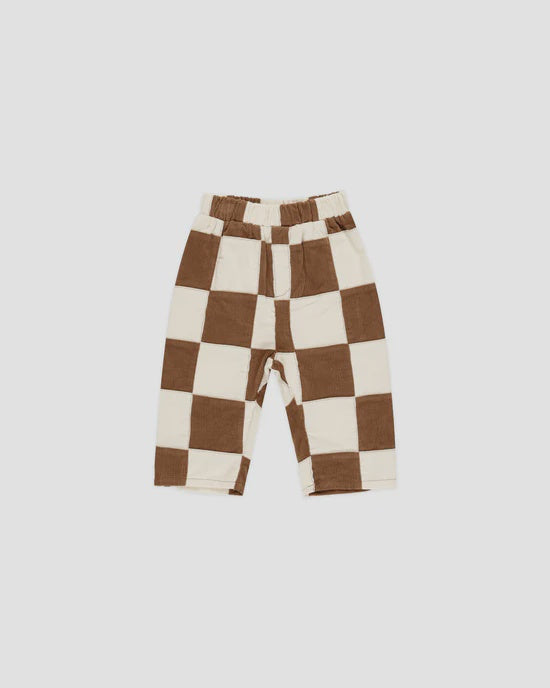 Baggy Cord Pant - Saddle Check