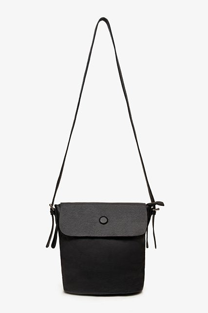 Sabrina Leather Bag - Black