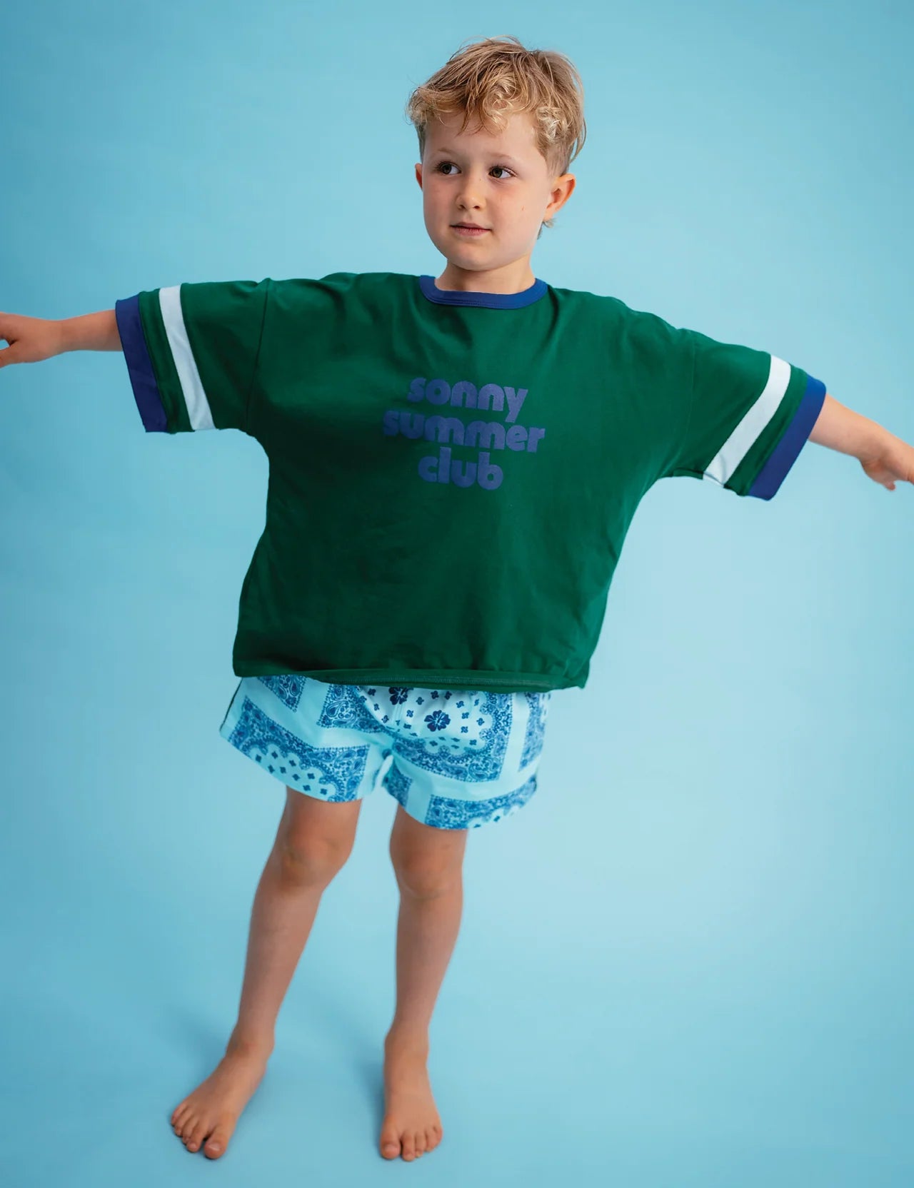 Paisley Shorties : Ocean