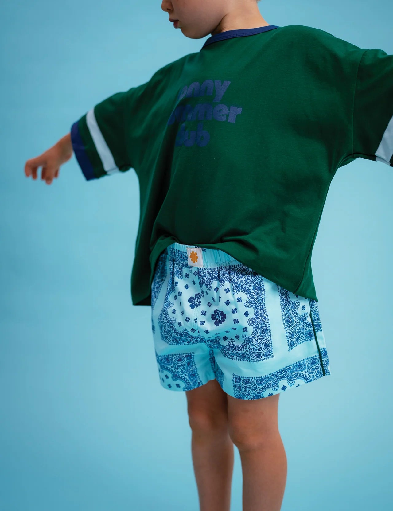 Paisley Shorties : Ocean