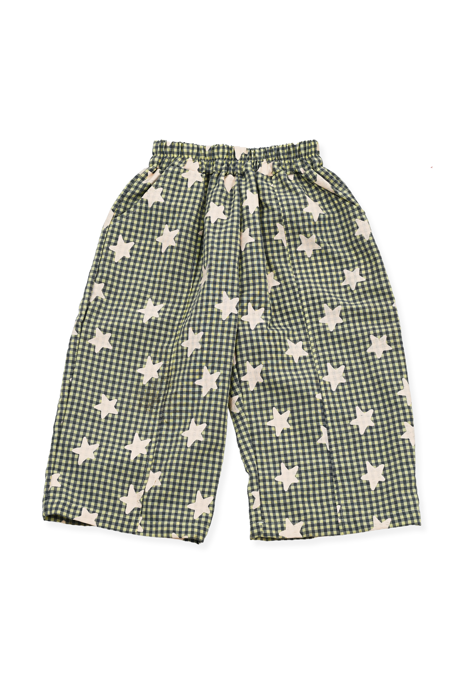 Dusty Star Pants - Yellow Gingham