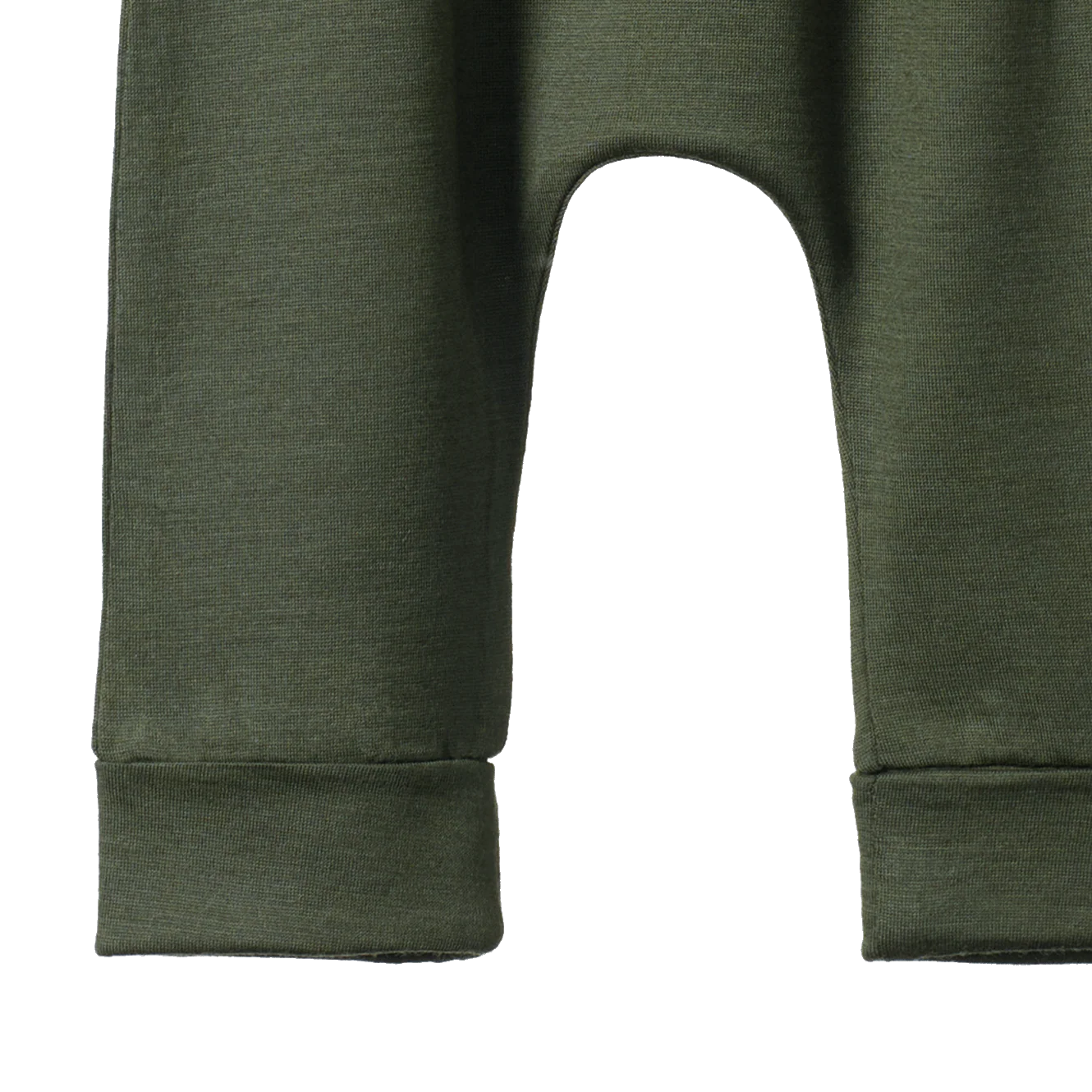 MERINO DRAWSTRING PANTS - Thyme
