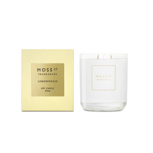 MOSS ST. Candle 300g - Lemongrass