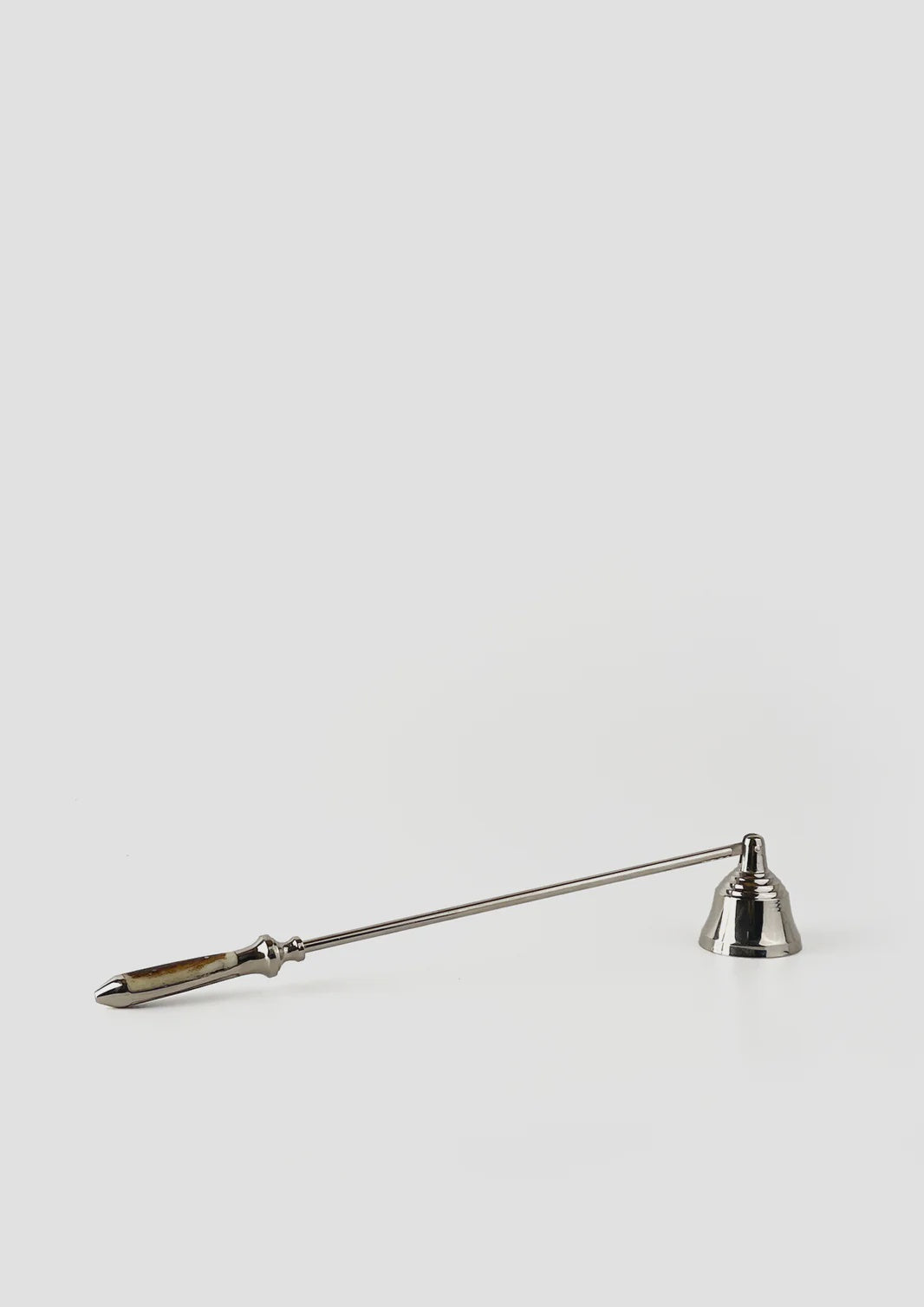 Soho Candlesnuffer in Bone & Stainless Steel