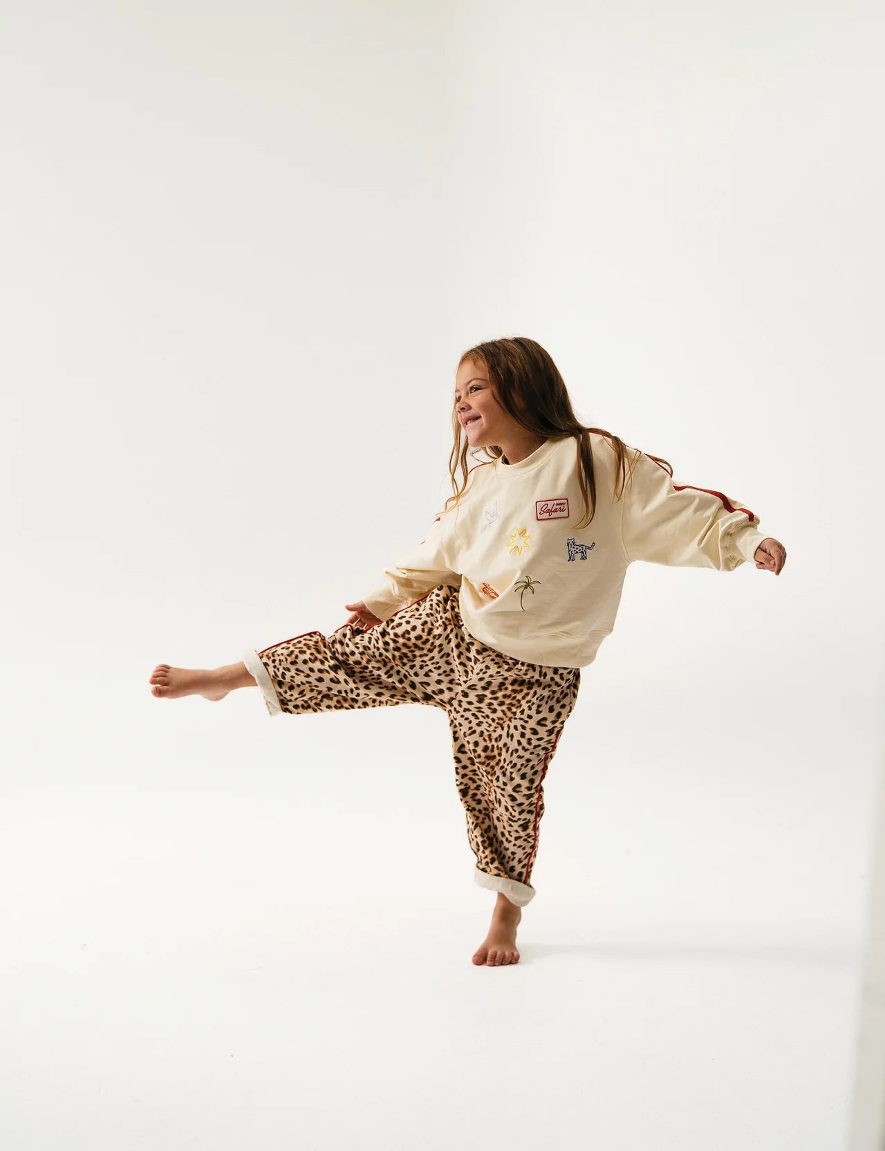 Twill Pants - Leopard
