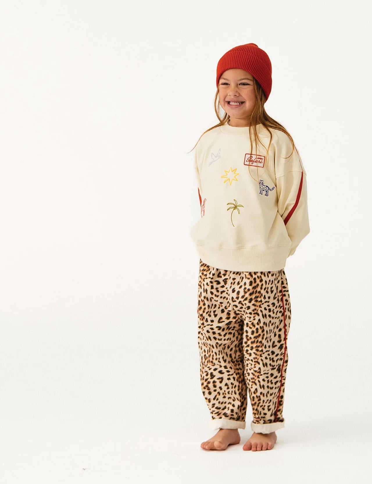 Twill Pants - Leopard