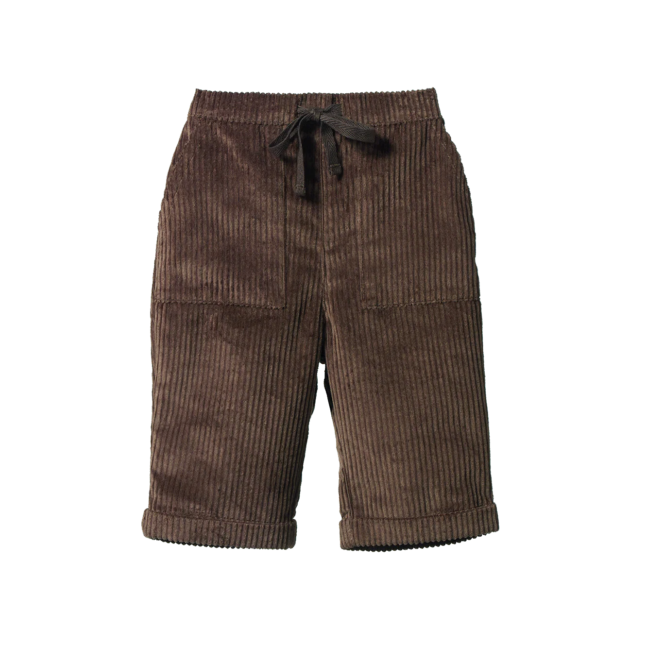 TEDDY CORD PANTS - Pinecone