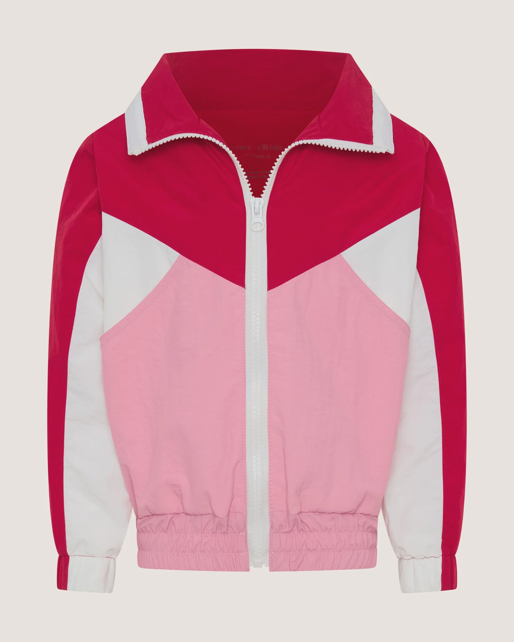 Segment Pink and Red Jacket