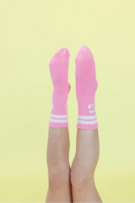 Stripe Logo Socks - Candy