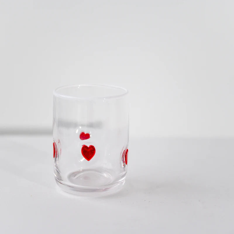Heart Icon Glass - Set of 4